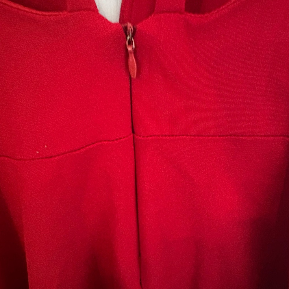 Lulus Love Galore Red Skater Dress Prom Dance Small - Picture 5 of 7
